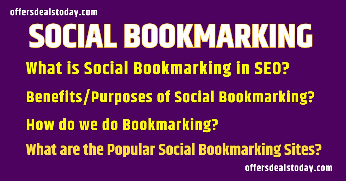 Social Bookmarking in SEO