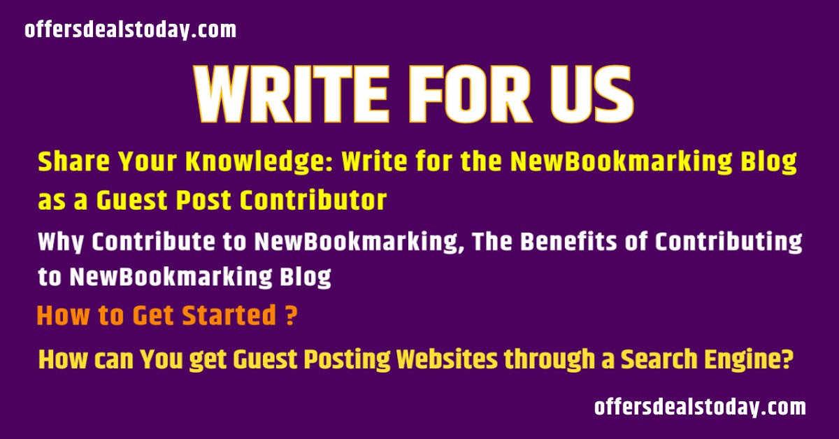 Write for Us